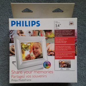 Philips 5.6" LCD Digital Photo Frame *NIB*